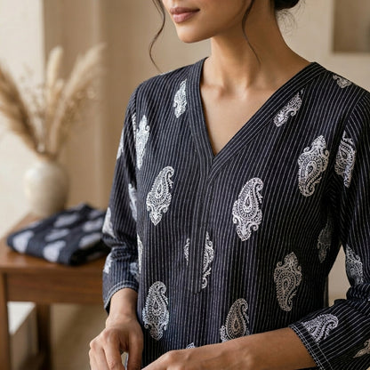 Sitara Black Co-ordset