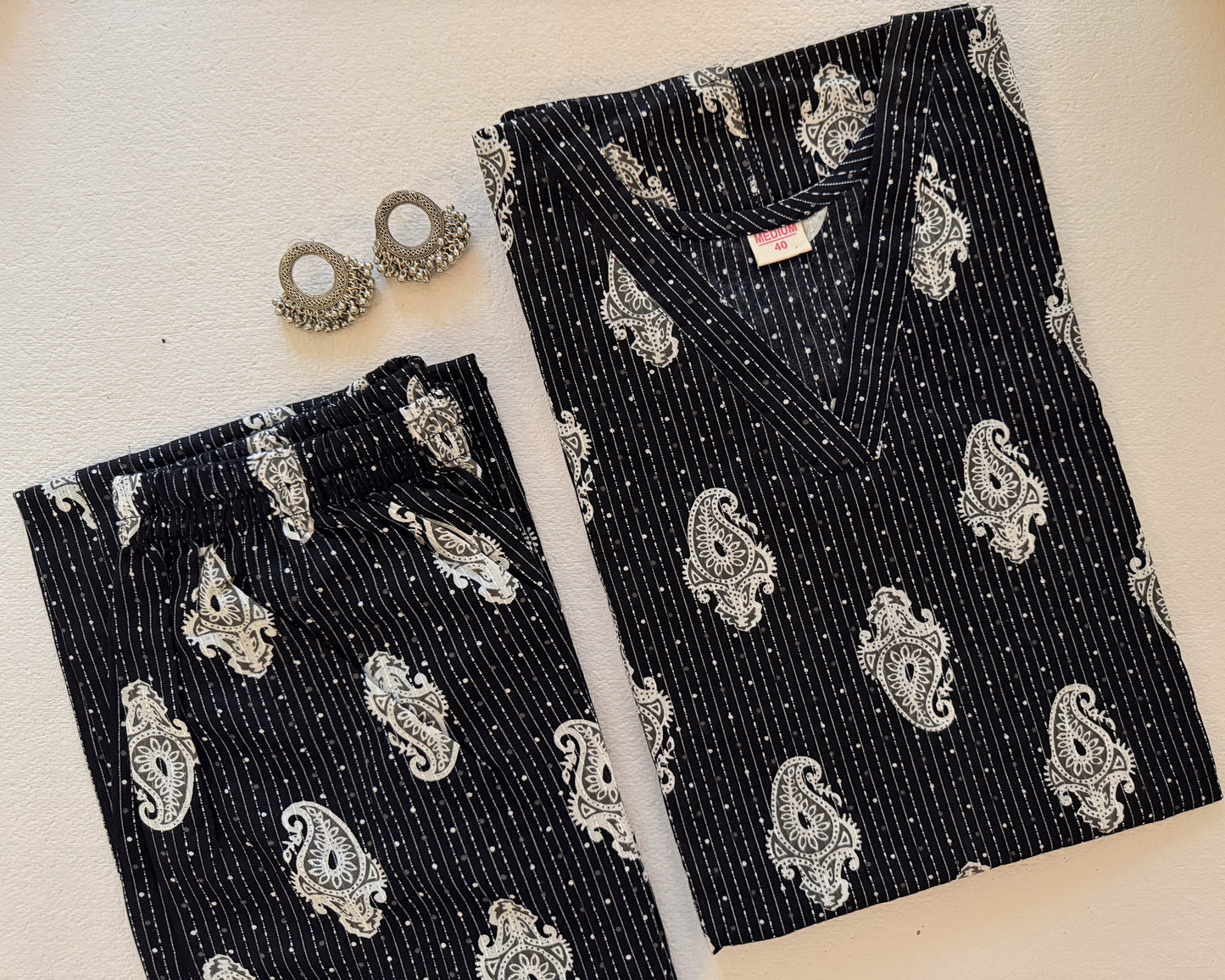 Sitara Black Co-ordset