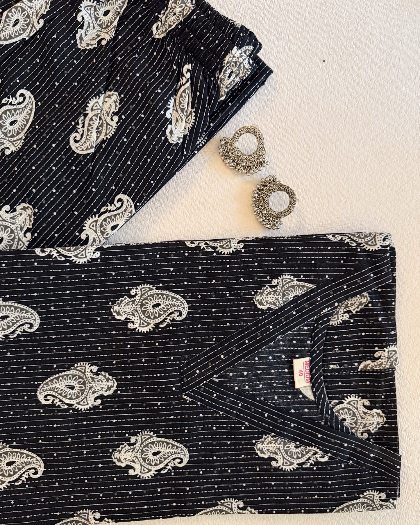 Sitara Black Co-ordset