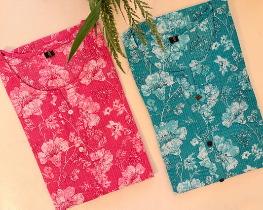 Floral Long Kurti