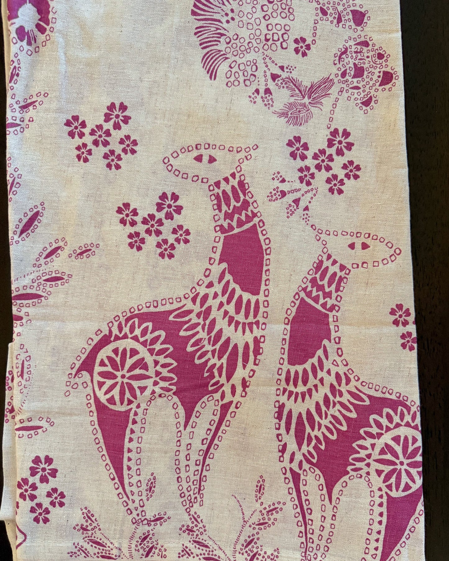 Printed White Khadi Co-ordset