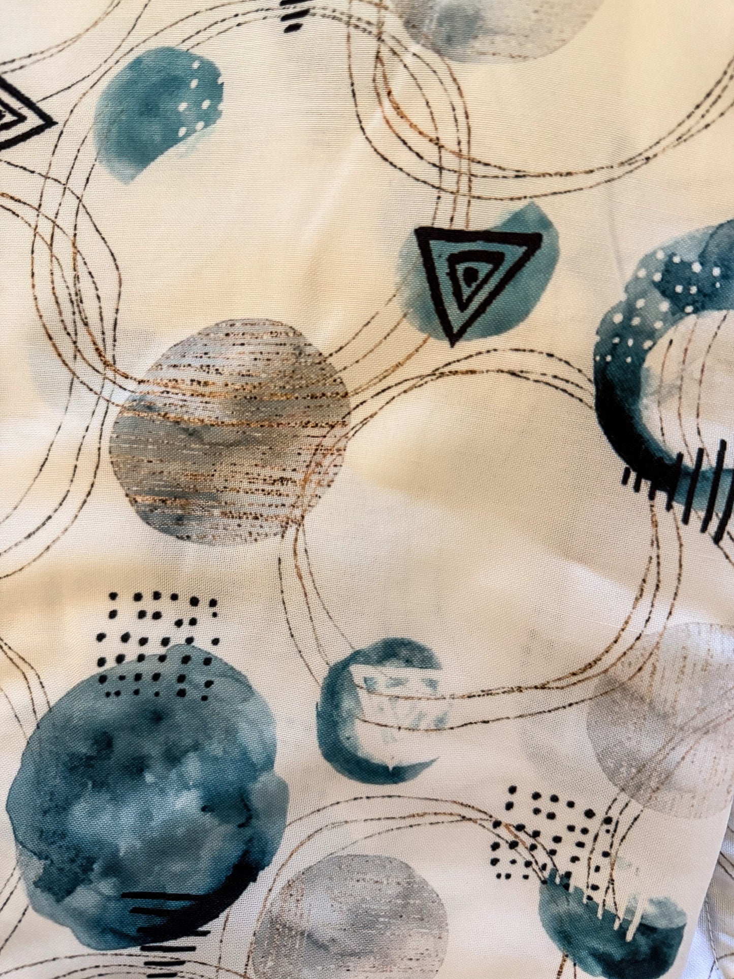 White Cirular Design Co-ordset