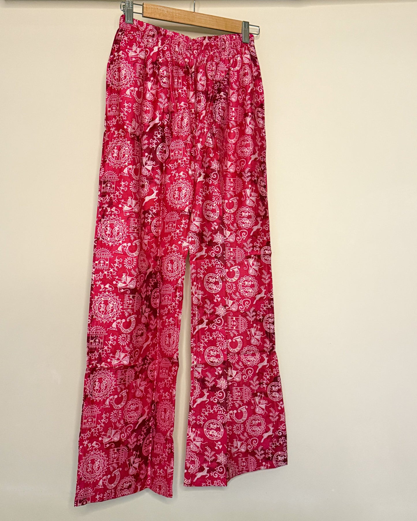 Pink Varli Print Co-ordset