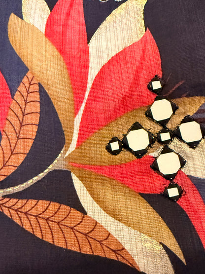 Navy Blue Knot Coordset