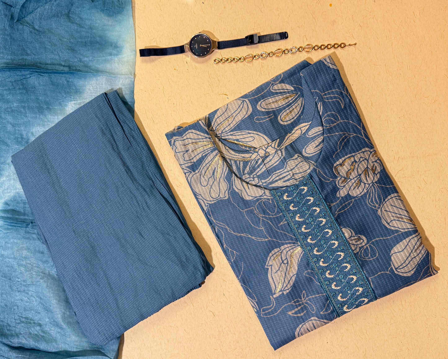 Sky Blue Kurta Set