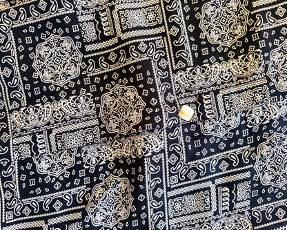 Black Printed Long Kurti