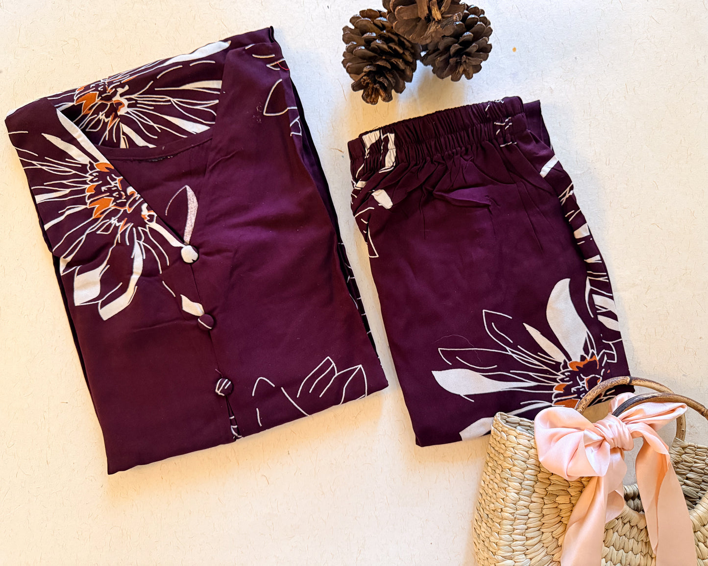 Coffee 3 Button Coordset