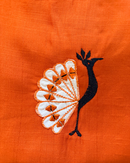 Orange Morni Coordset