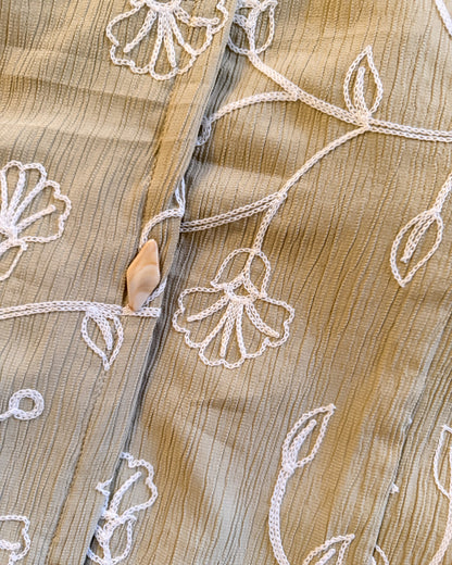 Olive Green Crushed Coordset