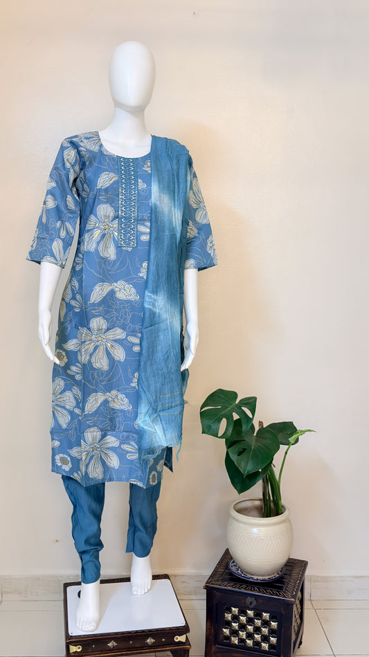Sky Blue Kurta Set
