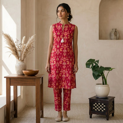 Pink Ikat Coordset