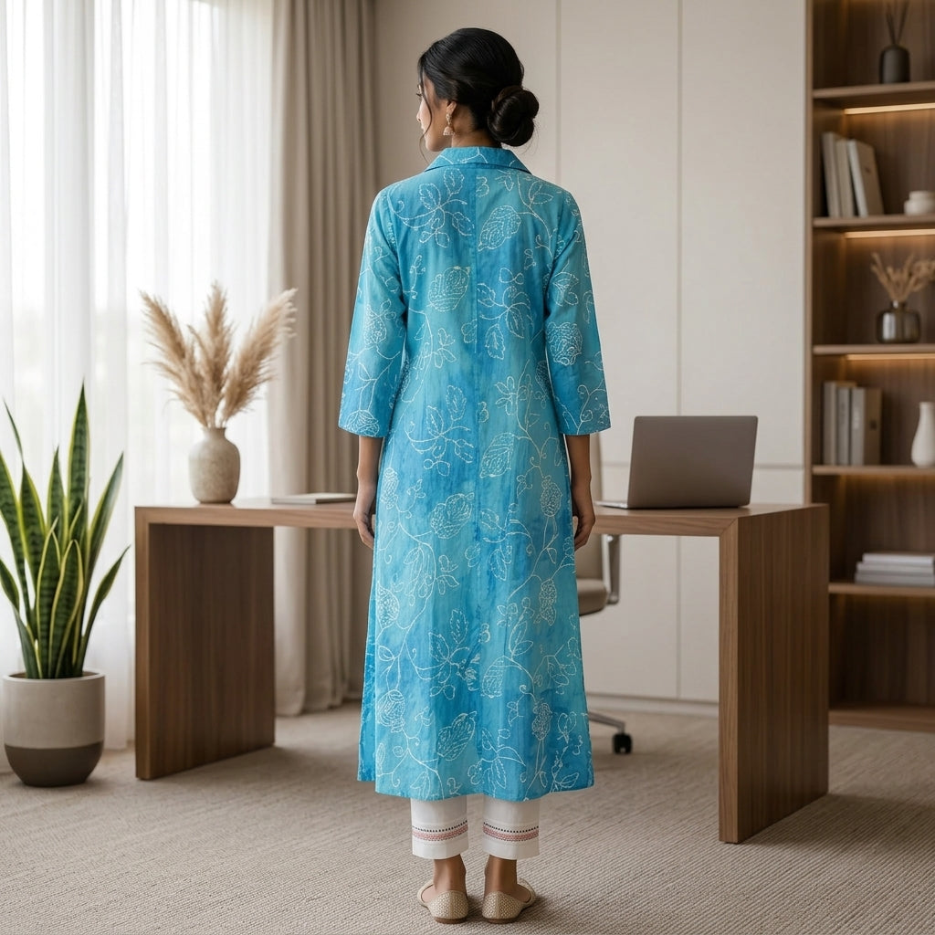 Blue Floral Co-ordset