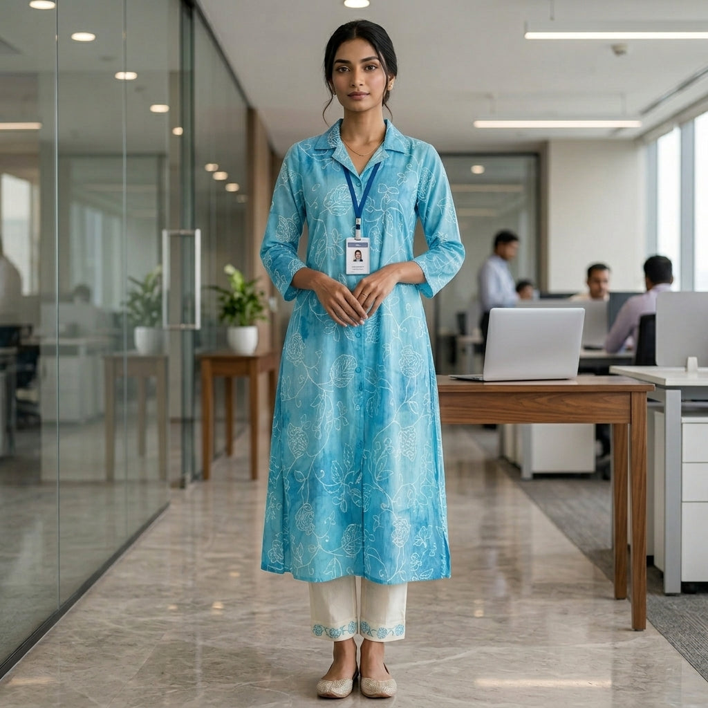 Blue Floral Co-ordset