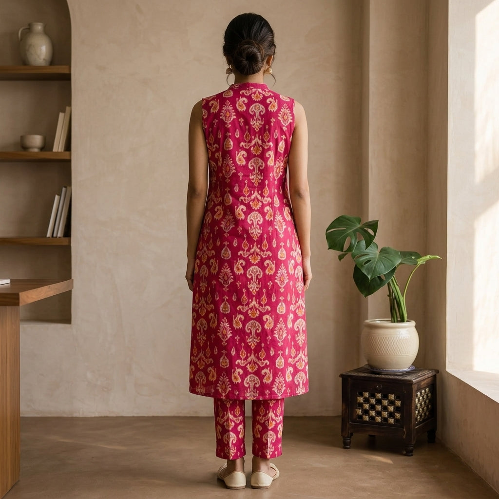 Pink Ikat Coordset