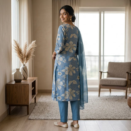 Sky Blue Kurta Set