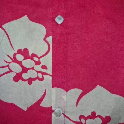 Pink Floral Long Kurti
