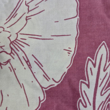 Pink Floral Short Kurti