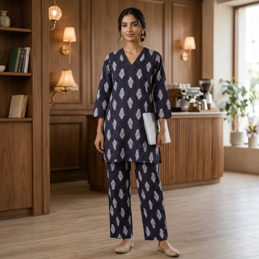Sitara Black Co-ordset